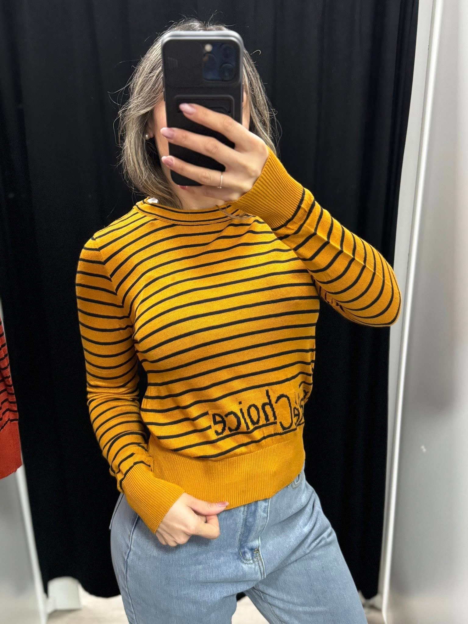 Buzo en hilo rayas - Imagen 2