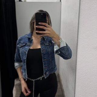 Campera de jean extra licra