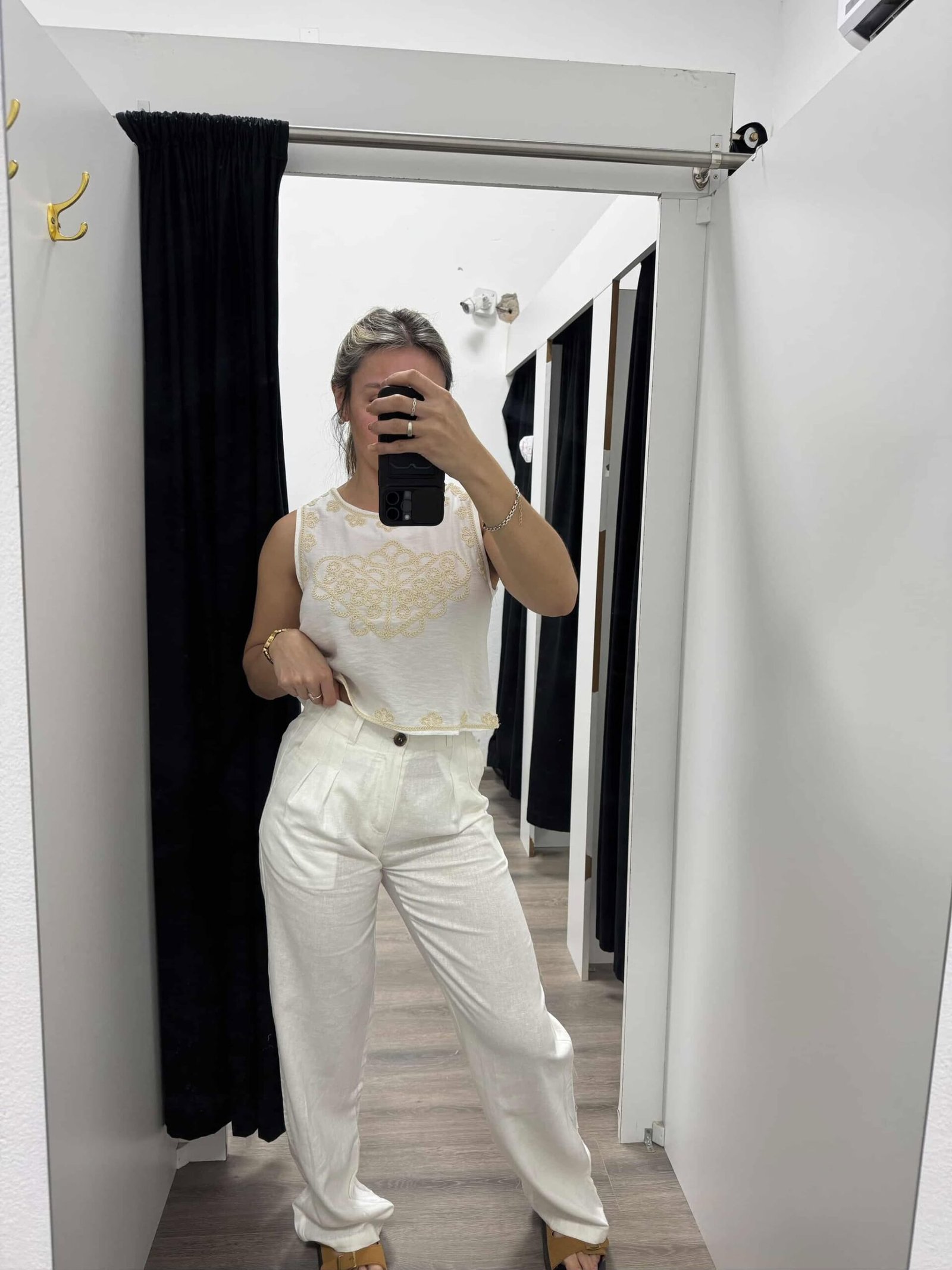 Pantalón sastrero de lino - Imagen 3