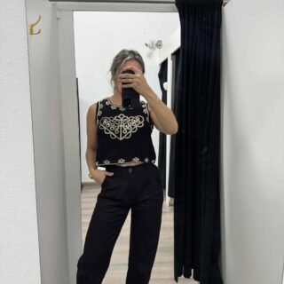 Pantalón sastrero de lino