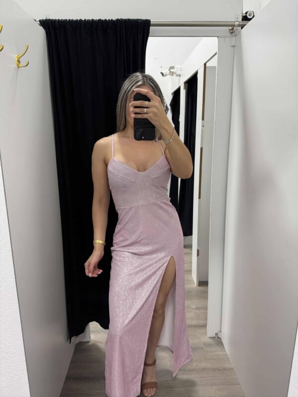 Vestido Corset Lurex