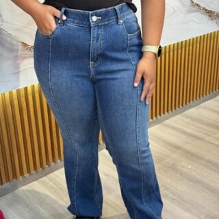 Jean oxfor plus size