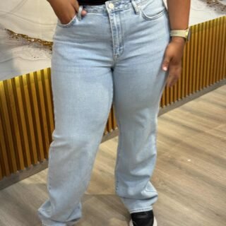 Jean plus size claro
