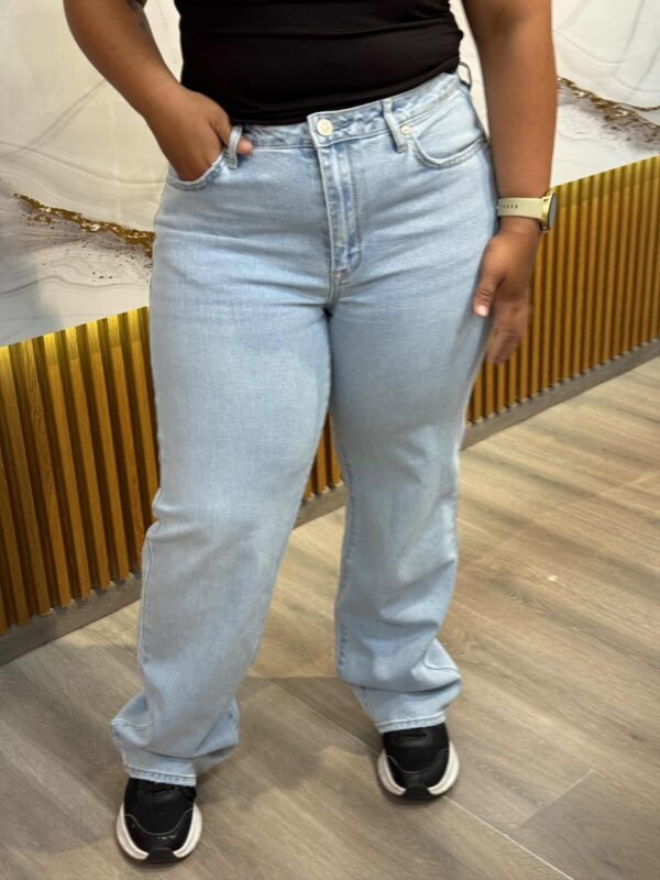 Jean plus size claro