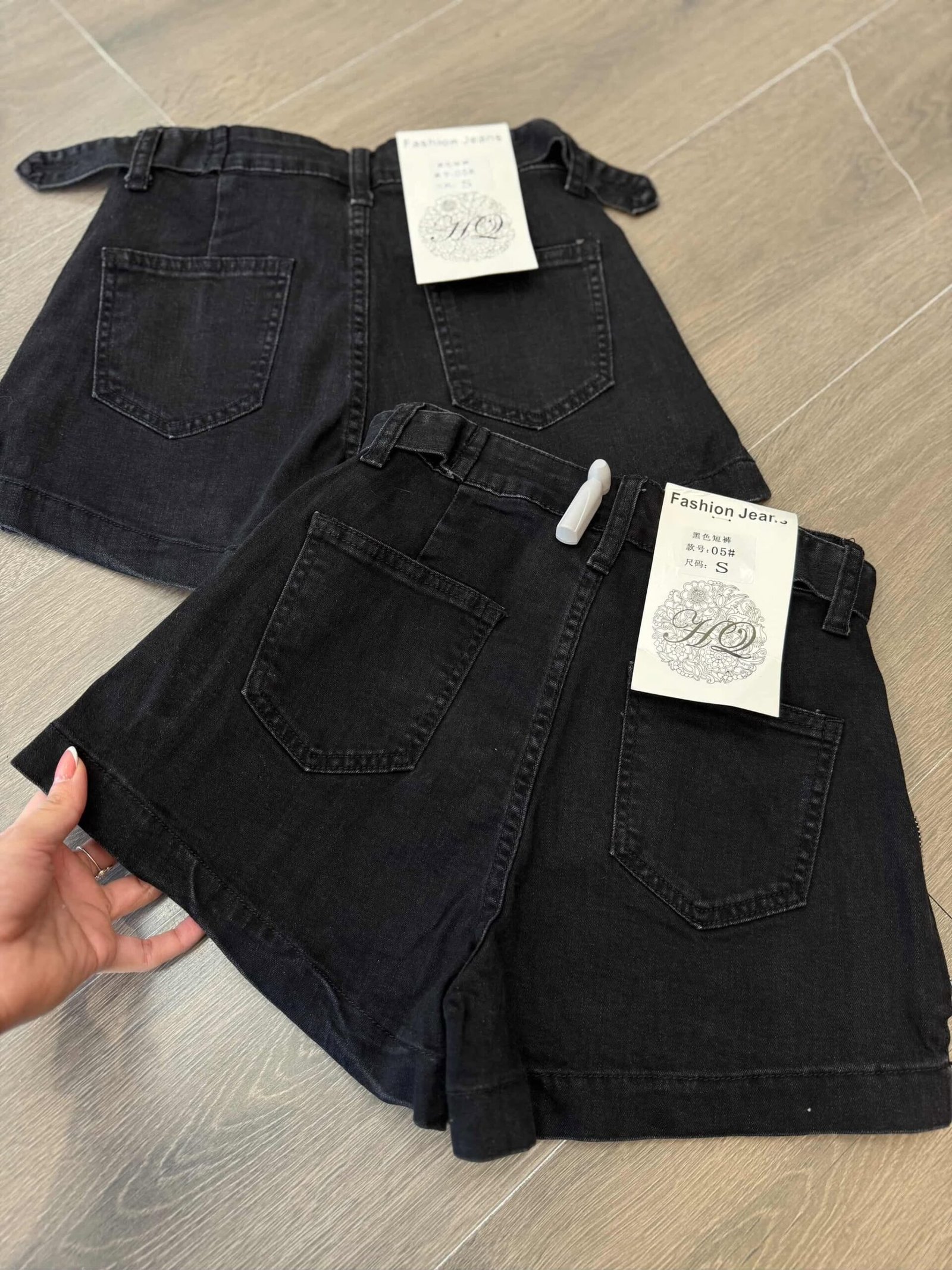 Short black cierre - Imagen 4