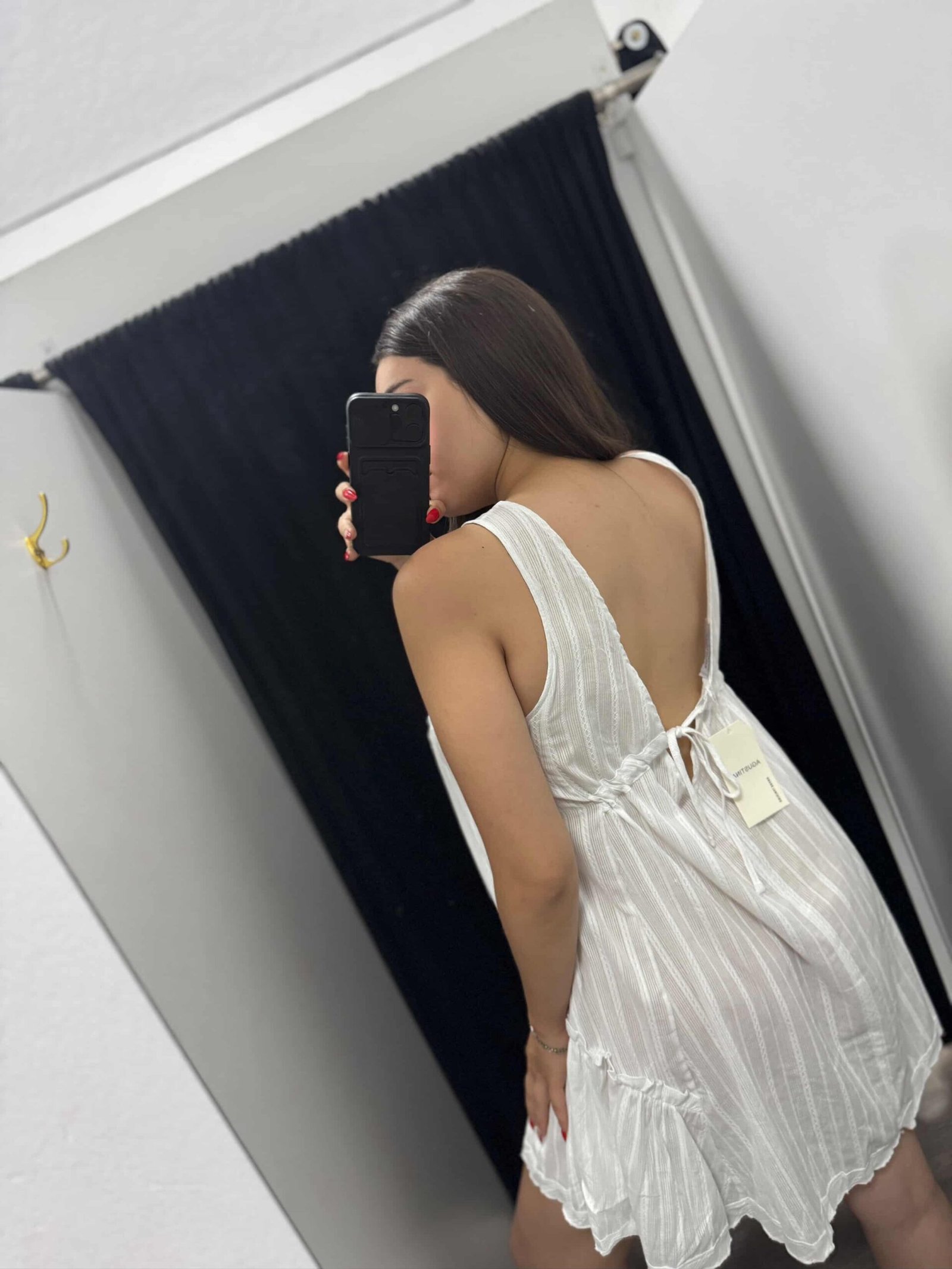 Vestido amplio White - Imagen 2