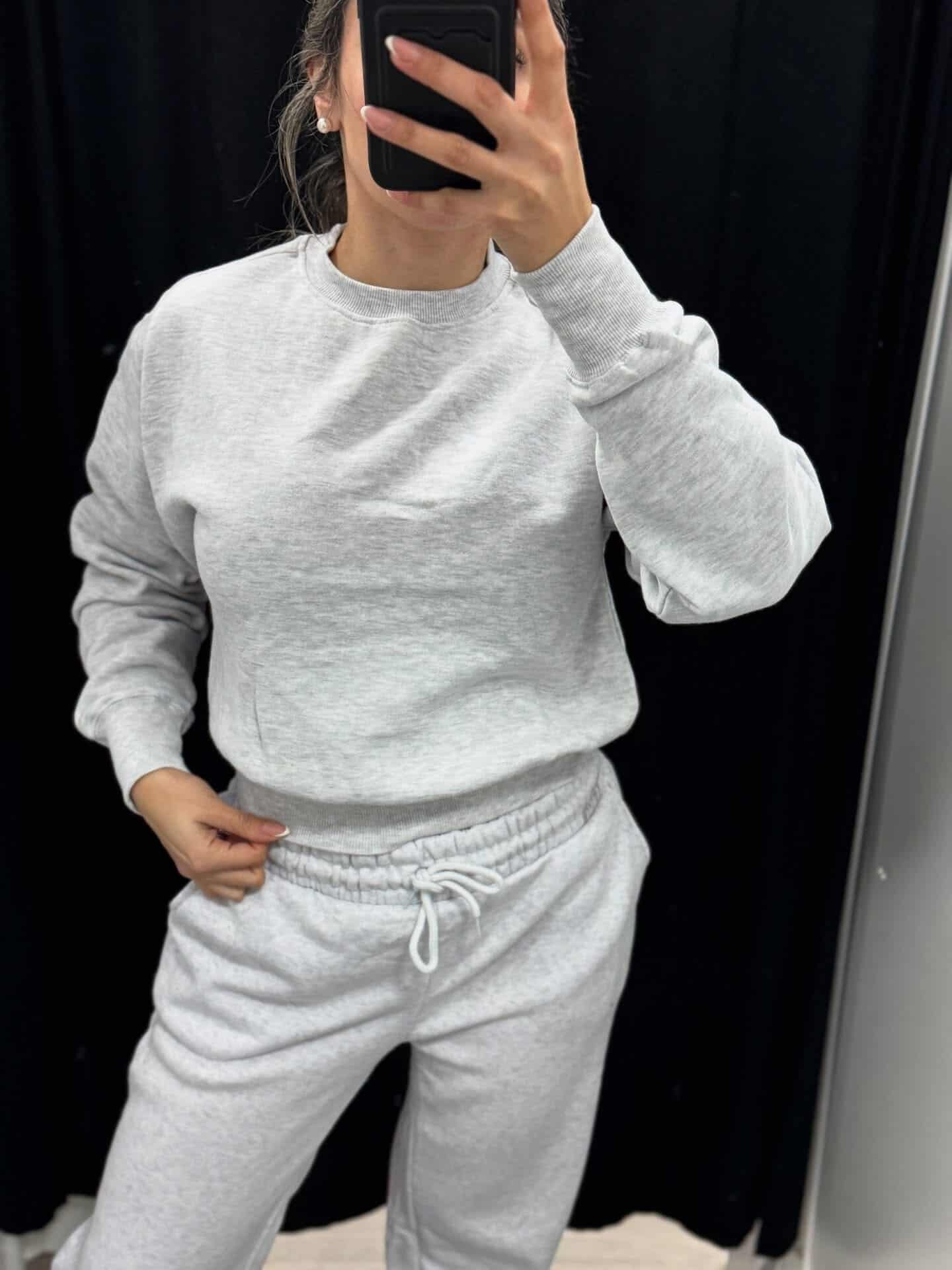 Buzo reflex con felpa