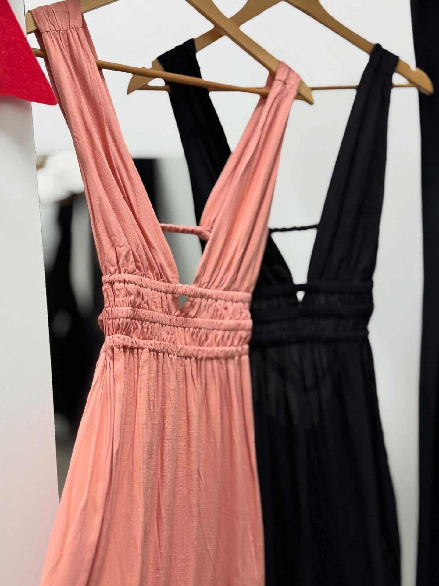 Vestido Aurora salmón - Imagen 3