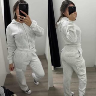 Pantalón cargo con tapita