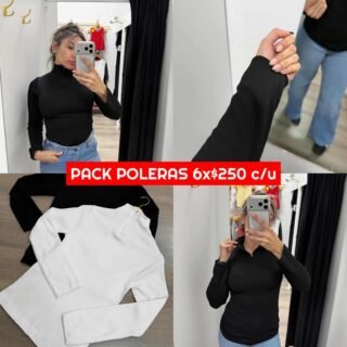 Pack poleras