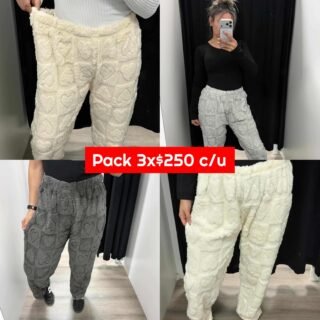 Pack pantalón pijama 3x250 c u