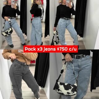 Pack jeans x3