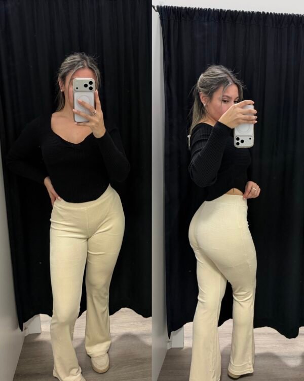 Pantalón piel de durazno