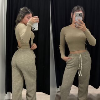 Pantalón de hilo forrado