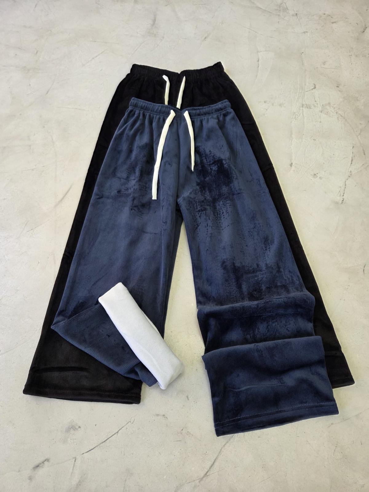 Pantalón de pana frizado