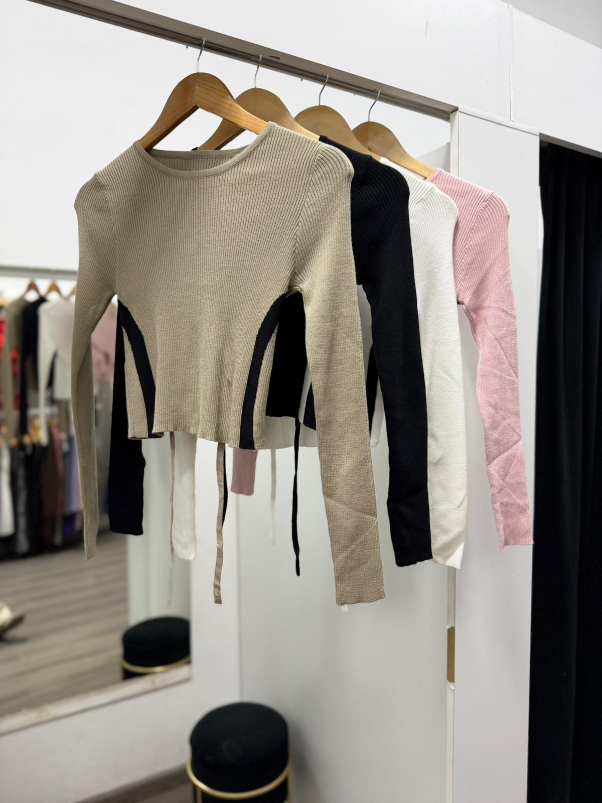 Blusa combinada - Imagen 2