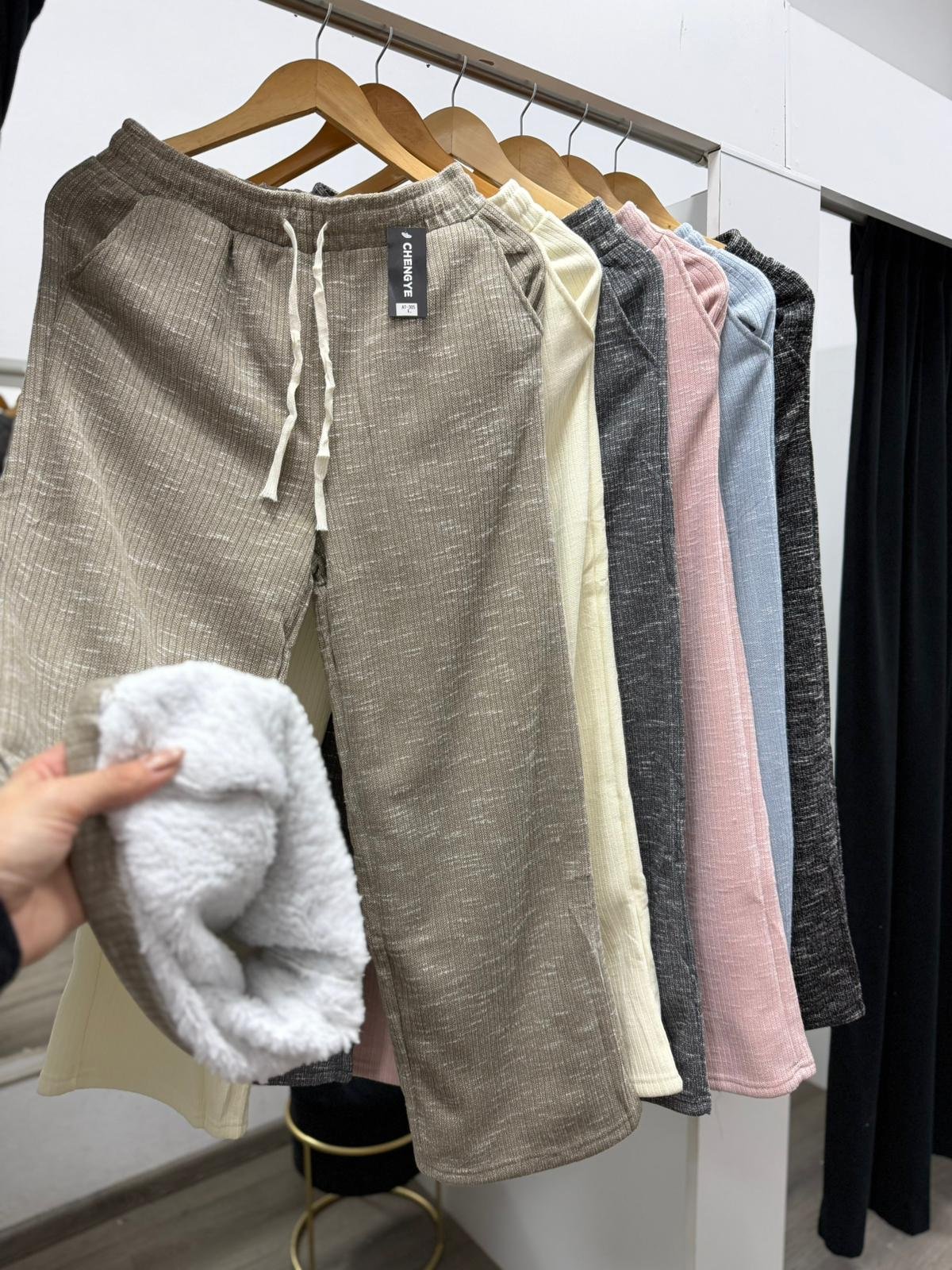 Pantalón de hilo forrado - Imagen 4