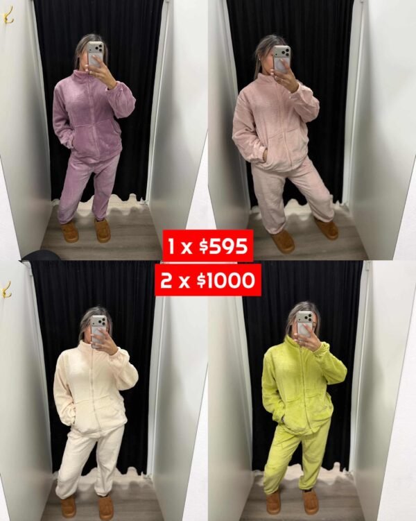 Pack pijamas lisos