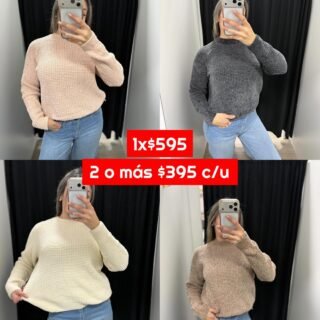 Pack buzo chenille
