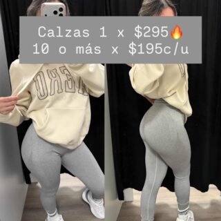 Pack calza push up