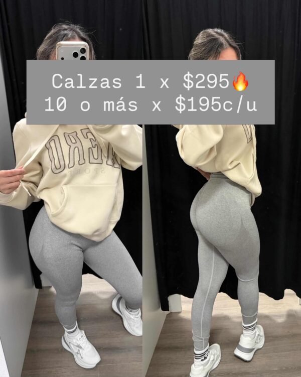 Pack calza push up