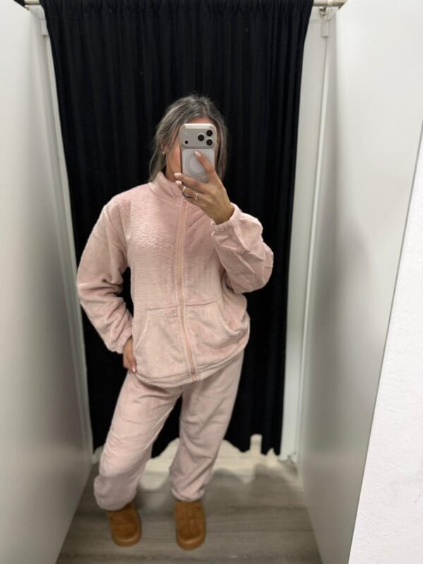 Conjunto de pijama liso