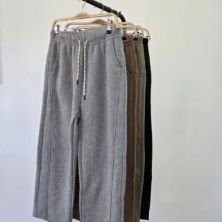 Pantalón de algodón con polar