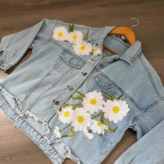 Campera de Jean Flor
