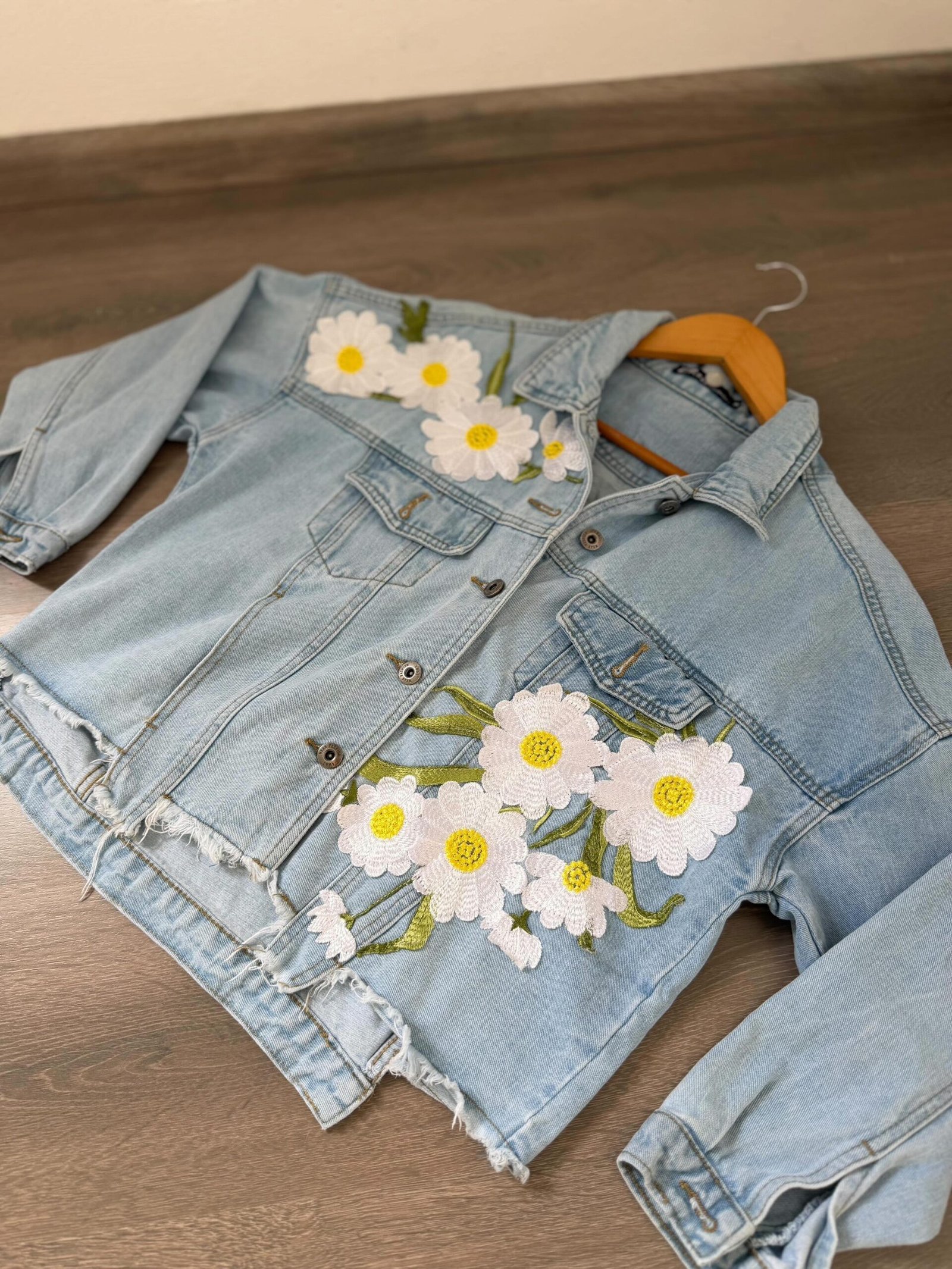 Campera de Jean Flor