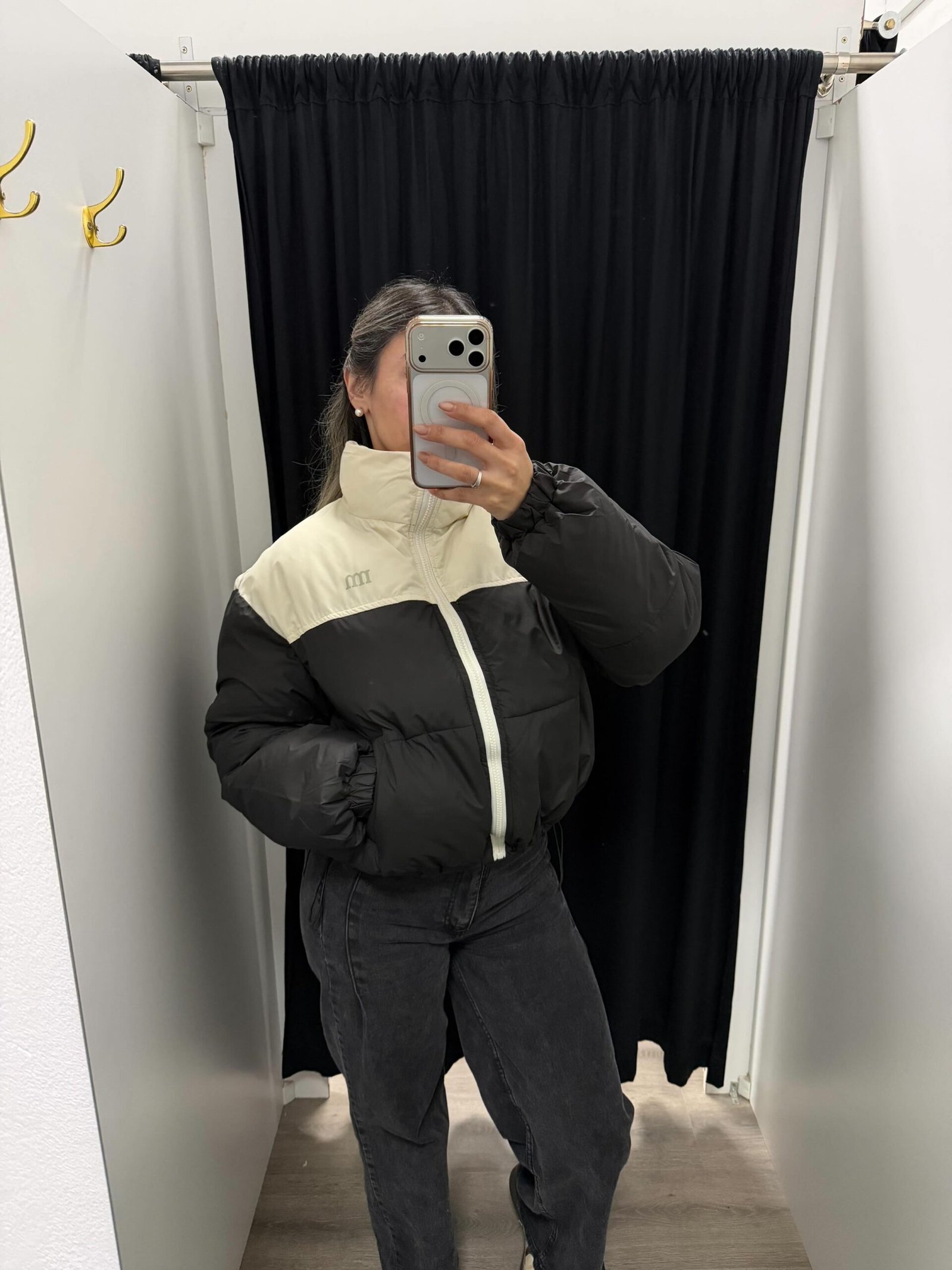 Campera puffer combinada - Imagen 2