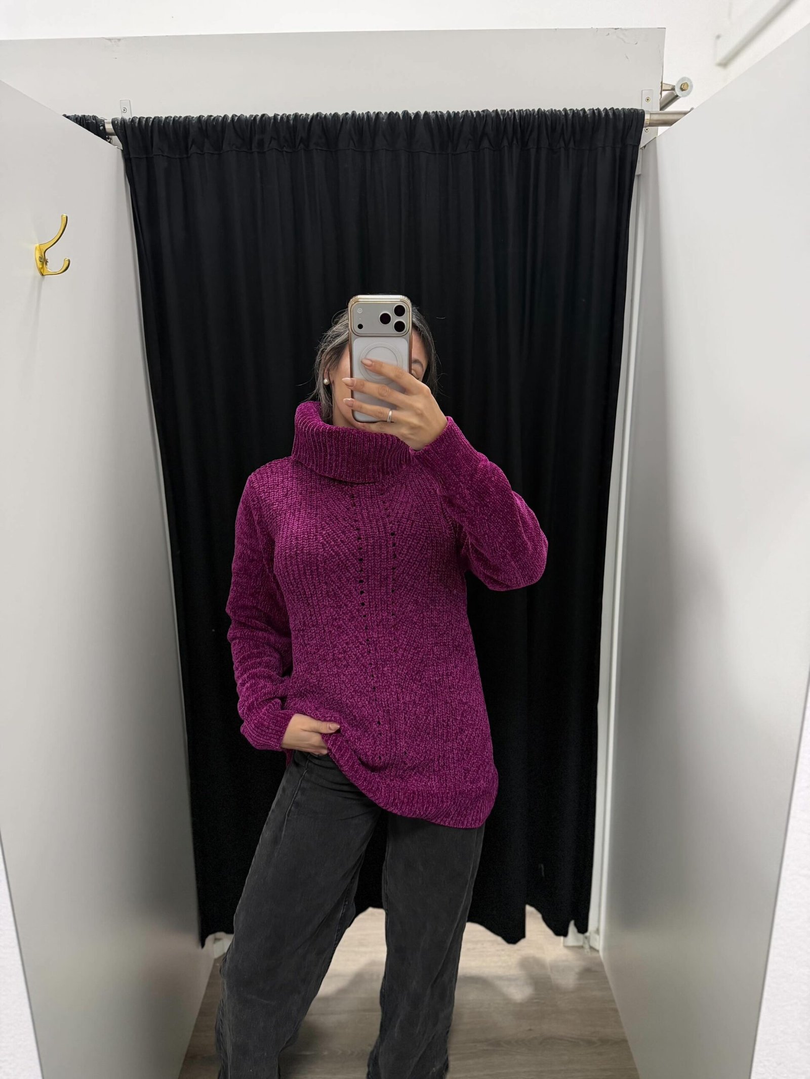 Polerón en chenille #8
