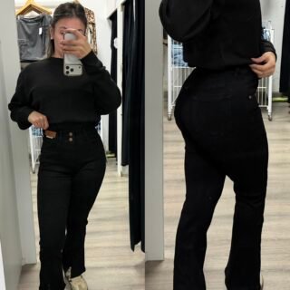 Oxford black extra licra