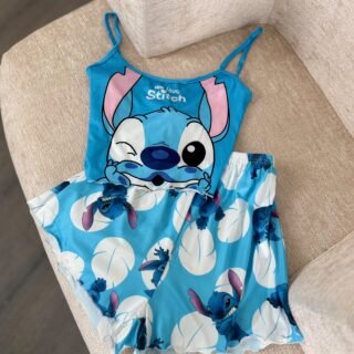 Conjunto pijama tira fina A028