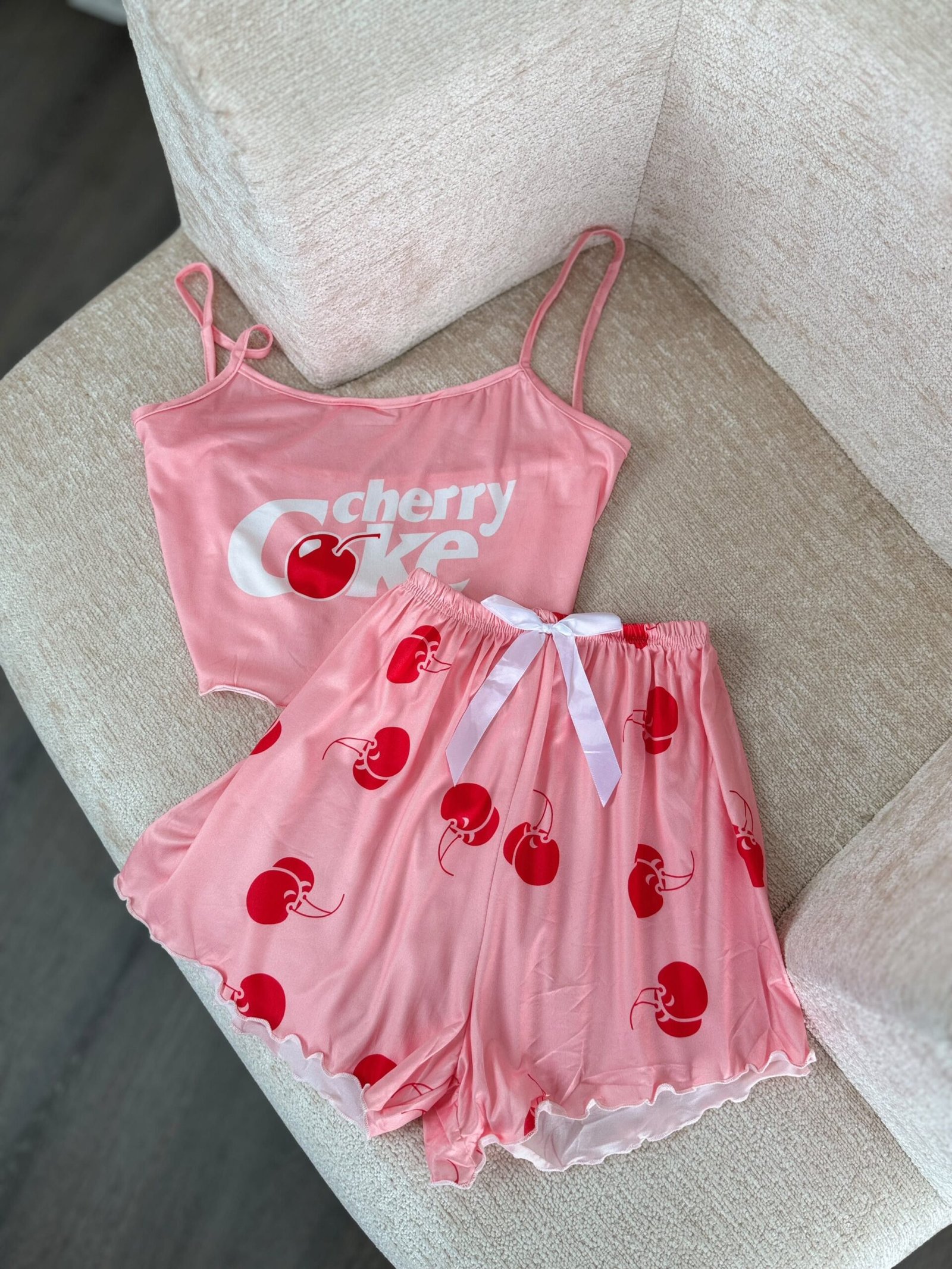 Conjunto pijama moña A028