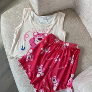 Conjunto pijama tira ancha A028