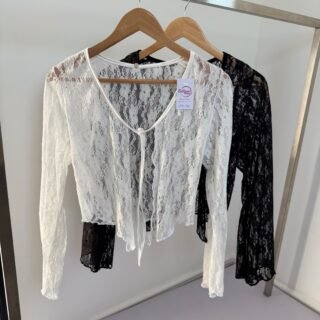 Blusa saco en encaje A057