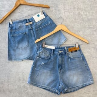 Short de jean rígido A082
