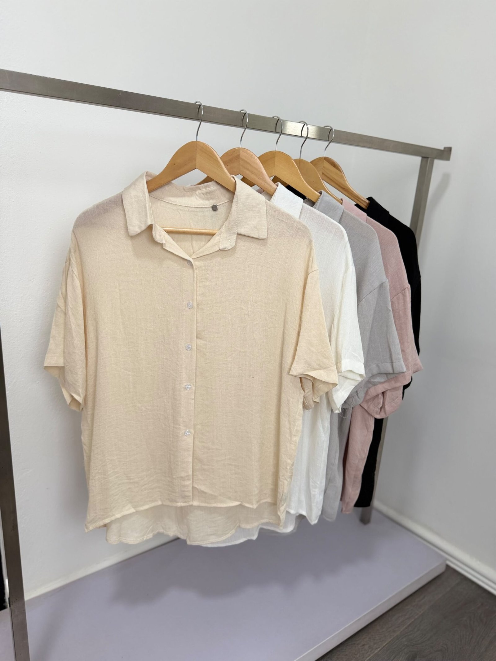 Camisa de lino A073 - Imagen 3