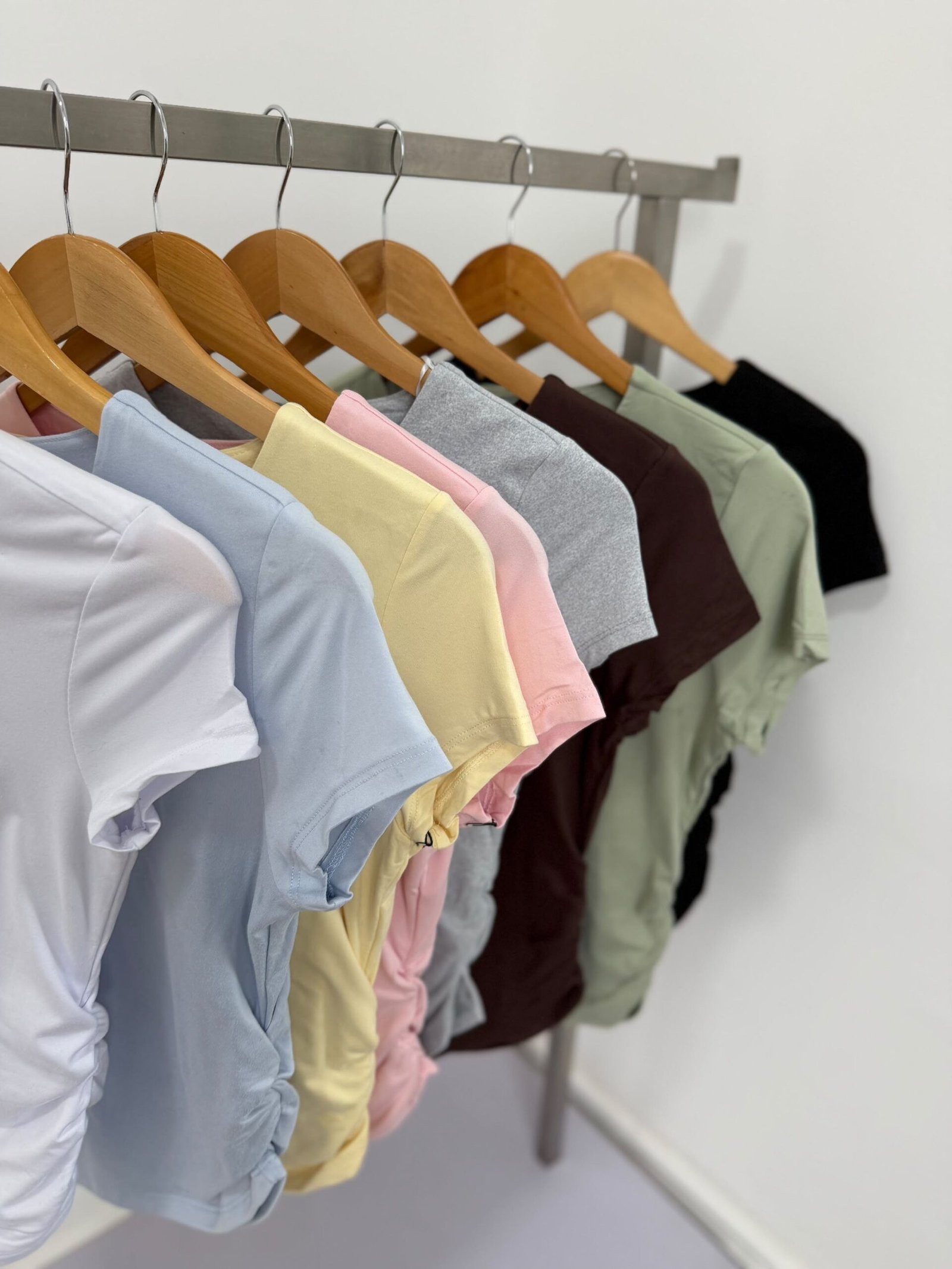 Pack surtido blusa con frunce A065 - Imagen 2