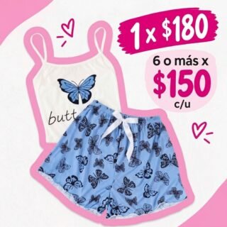 Pack surtido Conjunto pijama moña A028